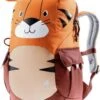 Deuter Kinderrucksack KIKKI Tiger Mandarine-redwood
