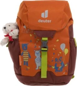 Deuter Kinderrucksack SCHMUSEBÄR Sonderedition Mandarin-redwood