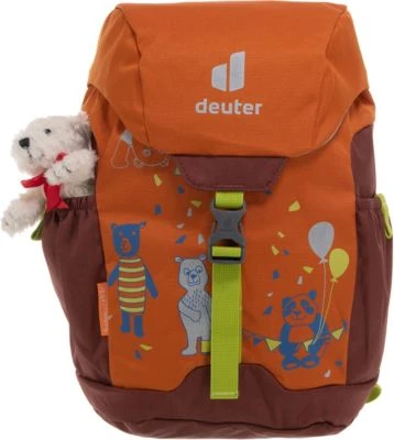 Deuter Kinderrucksack SCHMUSEBÄR Sonderedition Mandarin-redwood 1 Deuter Kinderrucksack SCHMUSEBÄR Sonderedition Mandarin-redwood