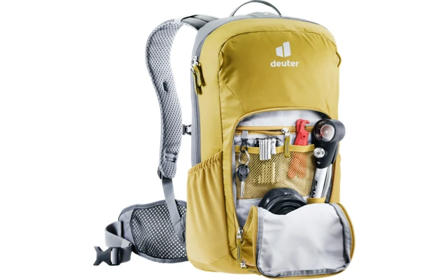 Deuter Bike I 20 Fahrradrucksack 20 Liter Turmeric Shale 1 Deuter Bike I 20 Fahrradrucksack 20 Liter Turmeric Shale