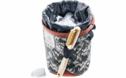 Deuter Gravity Chalk Bag I Aubergine Blocks-turmeric