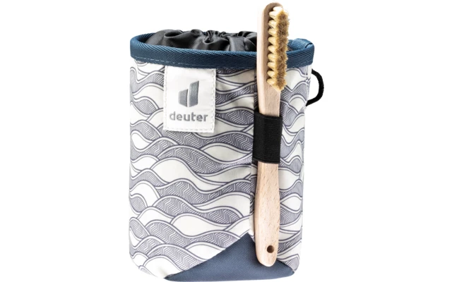 Deuter Gravity Chalk Bag I Bone Waves-marine 2 Deuter Gravity Chalk Bag I Bone Waves-marine – Bild 2